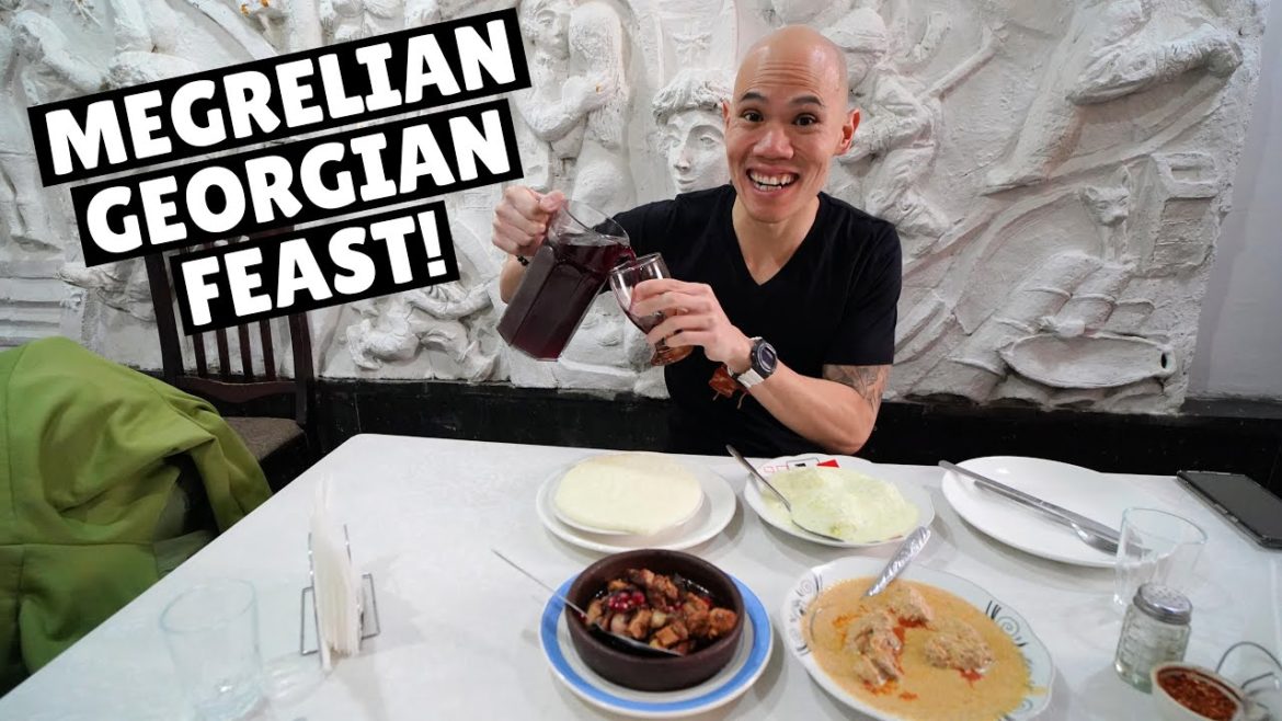 MUST TRY Georgian Food | Megrelian Khachapuri, Elarji, Kharcho | Georgian Food Tour