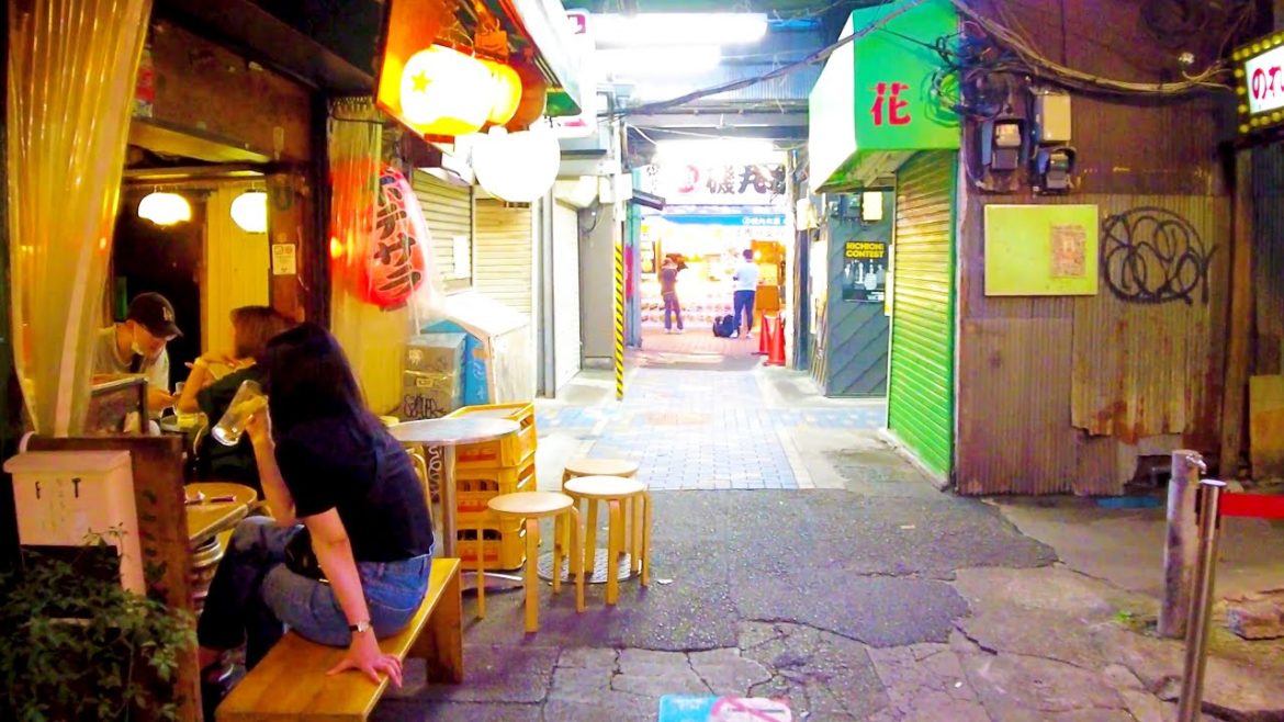 [Kichijoji Walk in Tokyo] Energetic in the evening ♪ (4K ASMR non-stop 1 hour 07 minutes)