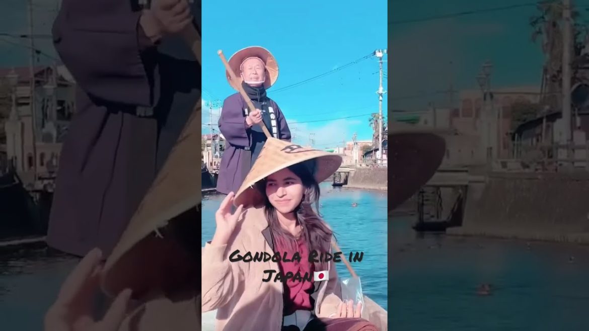 Gondola ride in Japan | Indian in Japan #ytshorts #shorts #shortvideo #travellife Gondola ride in Japan | Indian in Japan #ytshorts #shorts #shortvideo #travellife