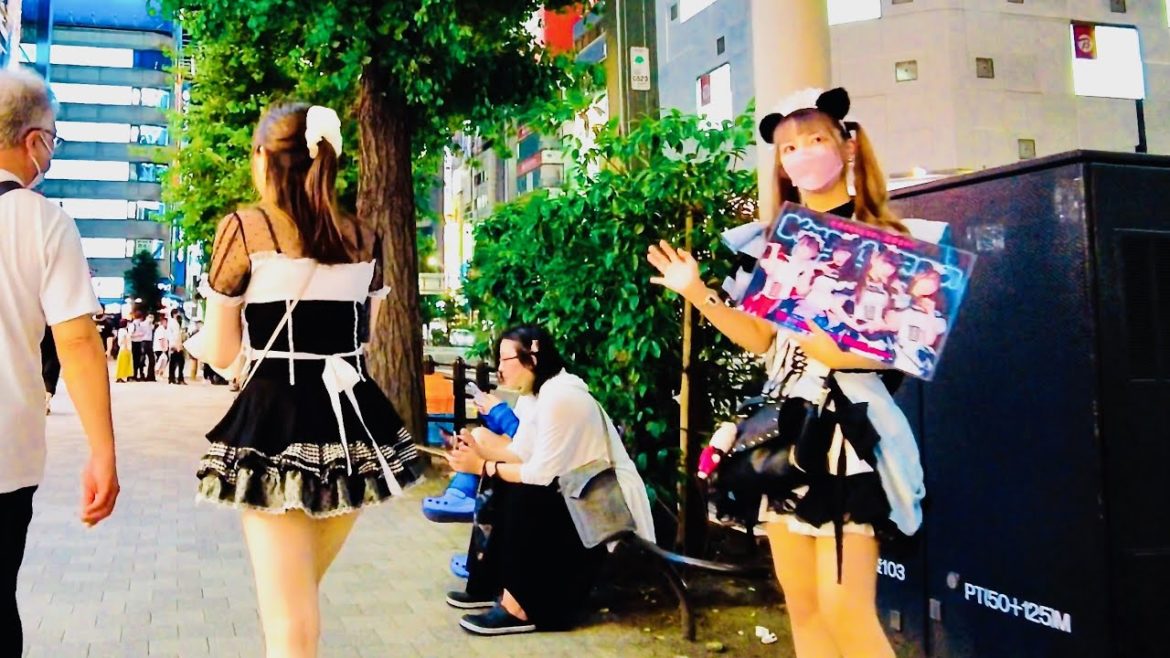 Tokyo Night Walk - Akihabara (▶ 58 min) | 4K 秋葉原 August, 2022 | Japan City Travel Walking Tour