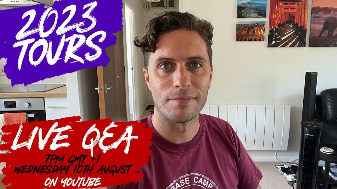 2023 Tours: Live Q&A