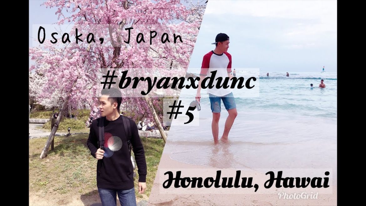 BXDTRAVELVLOG NO.5 – An Explorer in Osaka, Japan & Amazing Trip to Honolulu, Hawaii BXDTRAVELVLOG NO.5 - An Explorer in Osaka, Japan & Amazing Trip to Honolulu, Hawaii