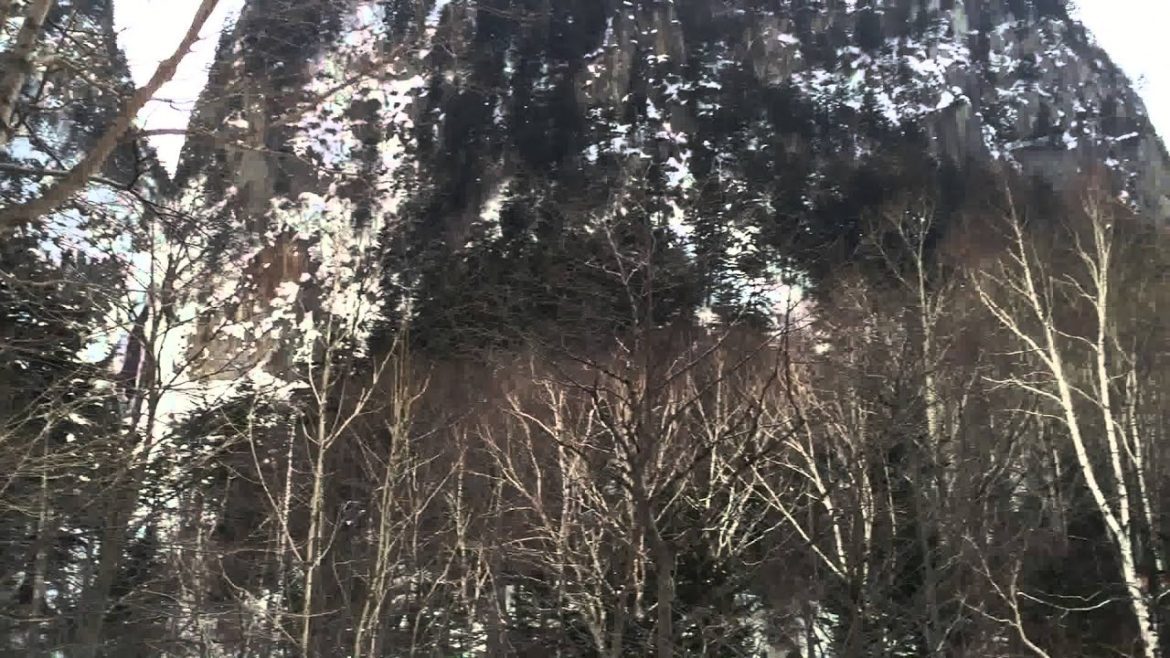 View of Sounkyo Gorge