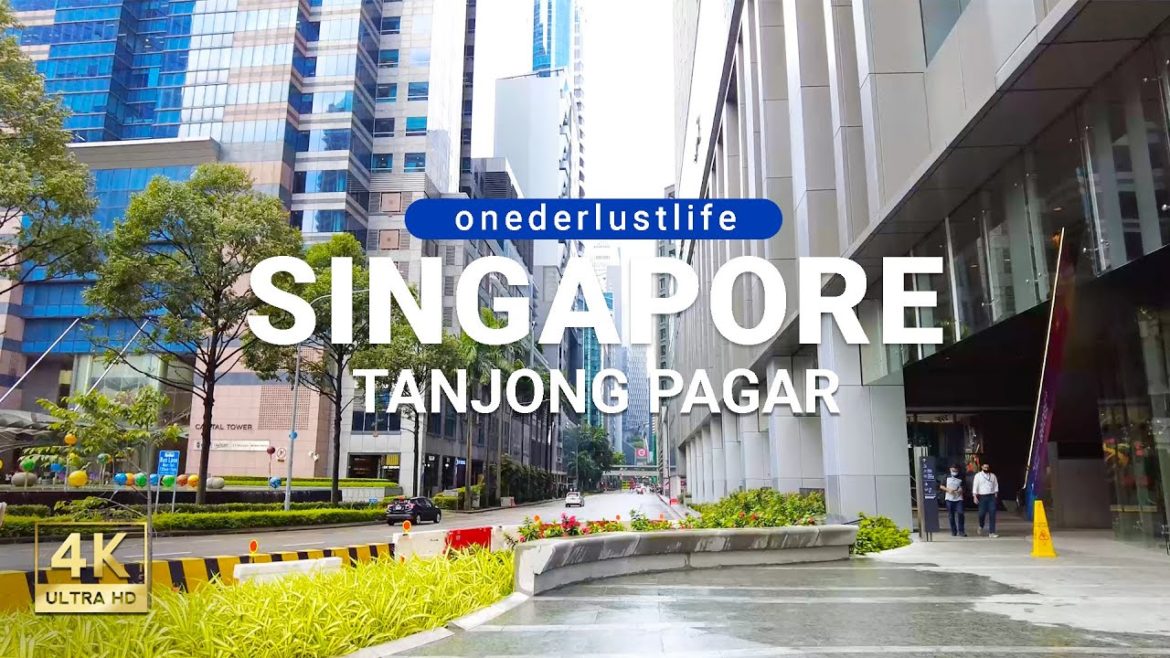 Singapore CBD Tanjong Pagar Walking Tour (4K UHD)