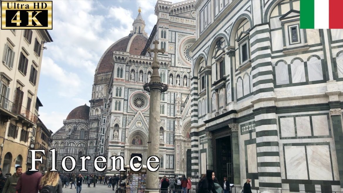 🇮🇹Florence Winter Walk – Cathedral Square -【4K 60fps】 🇮🇹Florence Winter Walk - Cathedral Square -【4K 60fps】
