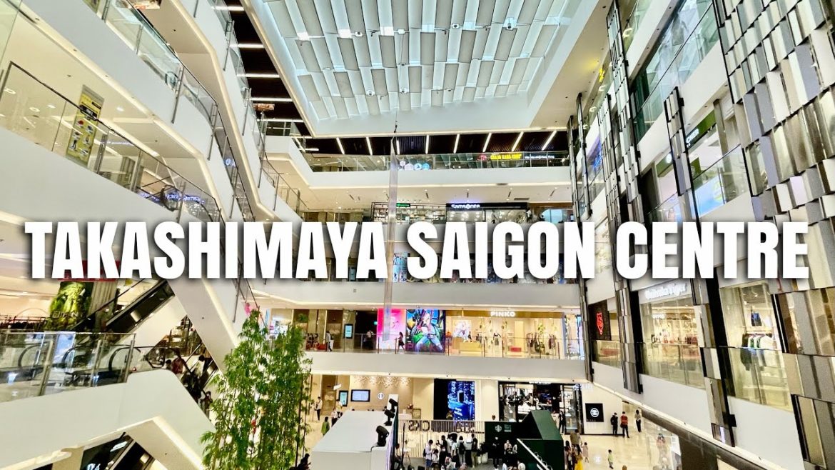 [4K] Takashimaya Saigon Centre Mall Walking Tour | One of the best malls in Ho Chi Minh City Vietnam