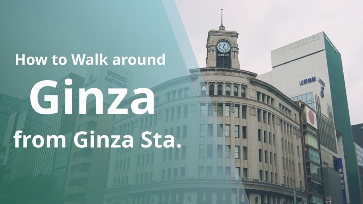 How to walk around Ginza from Ginza Station (Tokyo Travel Guide)