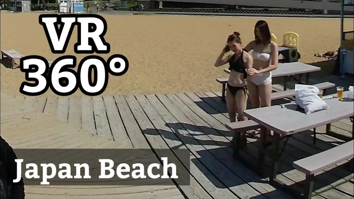 VR Walk - Japan Beach - 360° Walking Tour - 3D Tourism