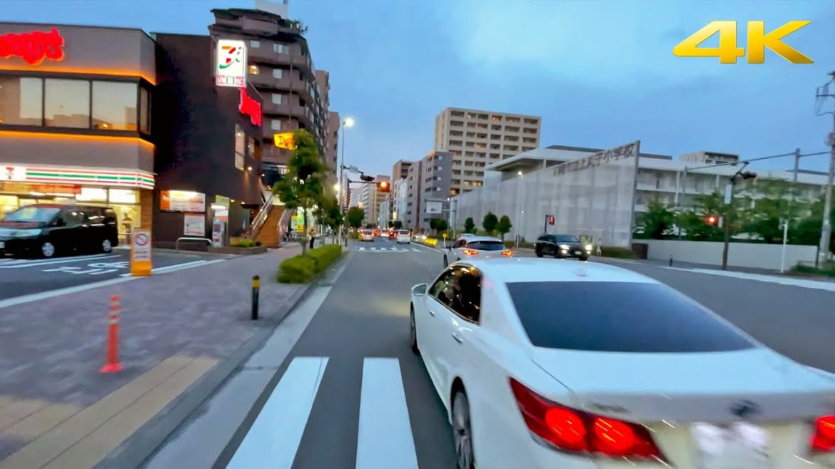 π―π΅ Kawasaki to Tokyo Evening Bike Ride | 2022γ»4K π―π΅ Kawasaki to Tokyo Evening Bike Ride | 2022γ»4K