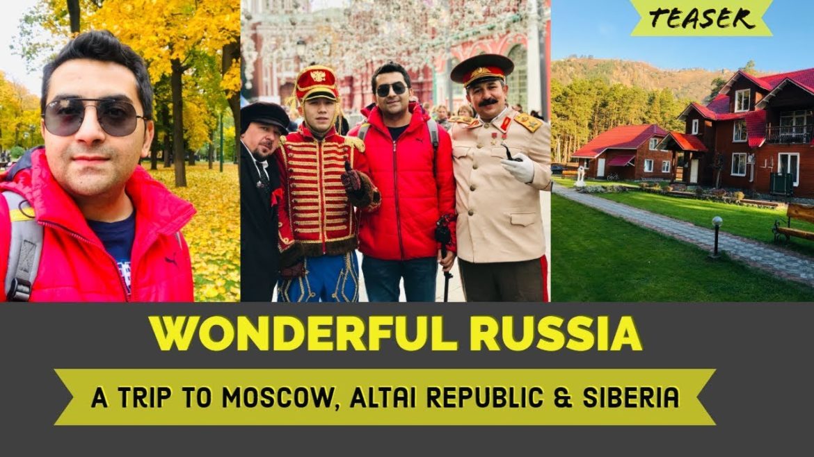 Teaser: My Russia trip 2019| An Indian exploring offbeat Russia , Siberia Teaser: My Russia trip 2019| An Indian exploring offbeat Russia , Siberia