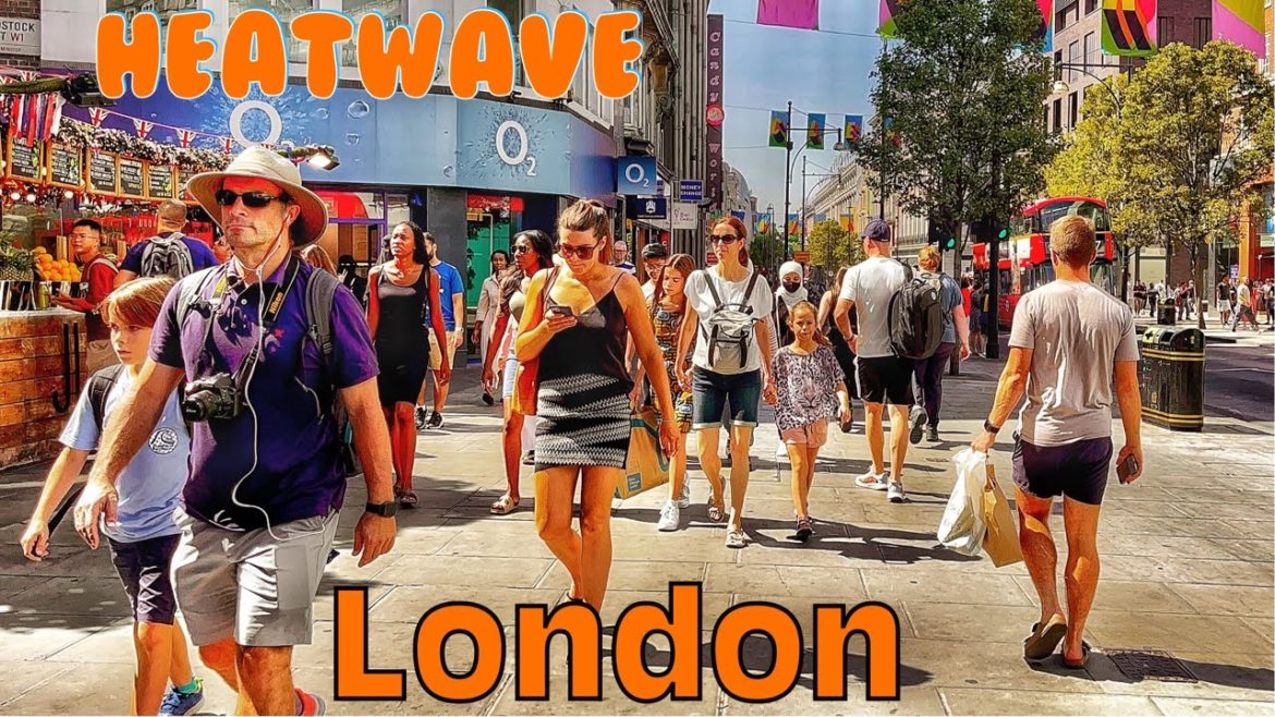 London Summer Streets Heatwave Walk, Luxury London, Expensive Mayfair, Bustling London Streets…