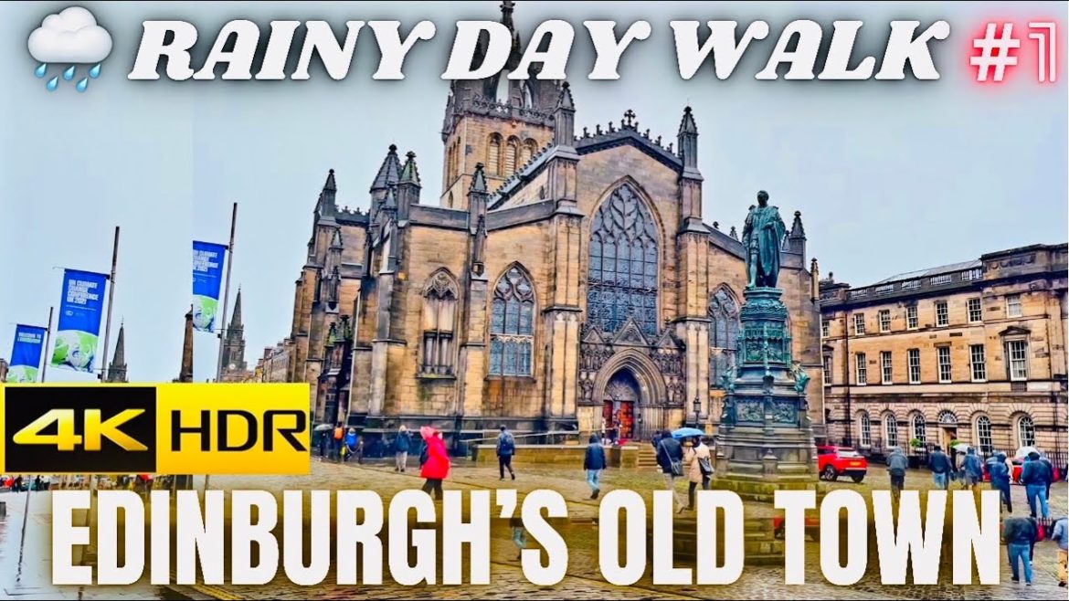 🌧 Edinburgh Rain Walk 🚶♂️Beautiful Old Town ☔Rainy Day in My Town 🌧 Rain Sounds ASMR.4K 🌧 Edinburgh Rain Walk 🚶♂️Beautiful Old Town ☔Rainy Day in My Town 🌧 Rain Sounds ASMR.4K