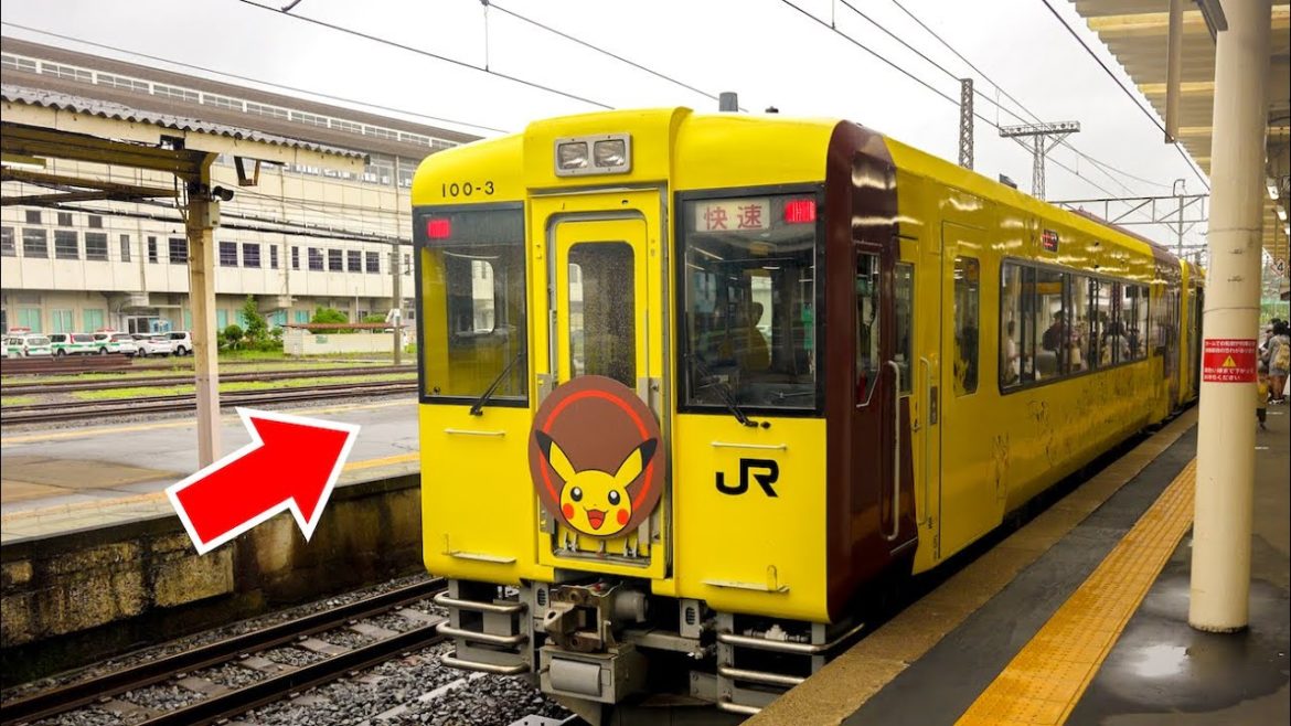 🚃 Riding the ONLY Pokemon Train in Japan | Rare Trains in Japan | Runs less than 10 times a month 🚃 Riding the ONLY Pokemon Train in Japan | Rare Trains in Japan | Runs less than 10 times a month