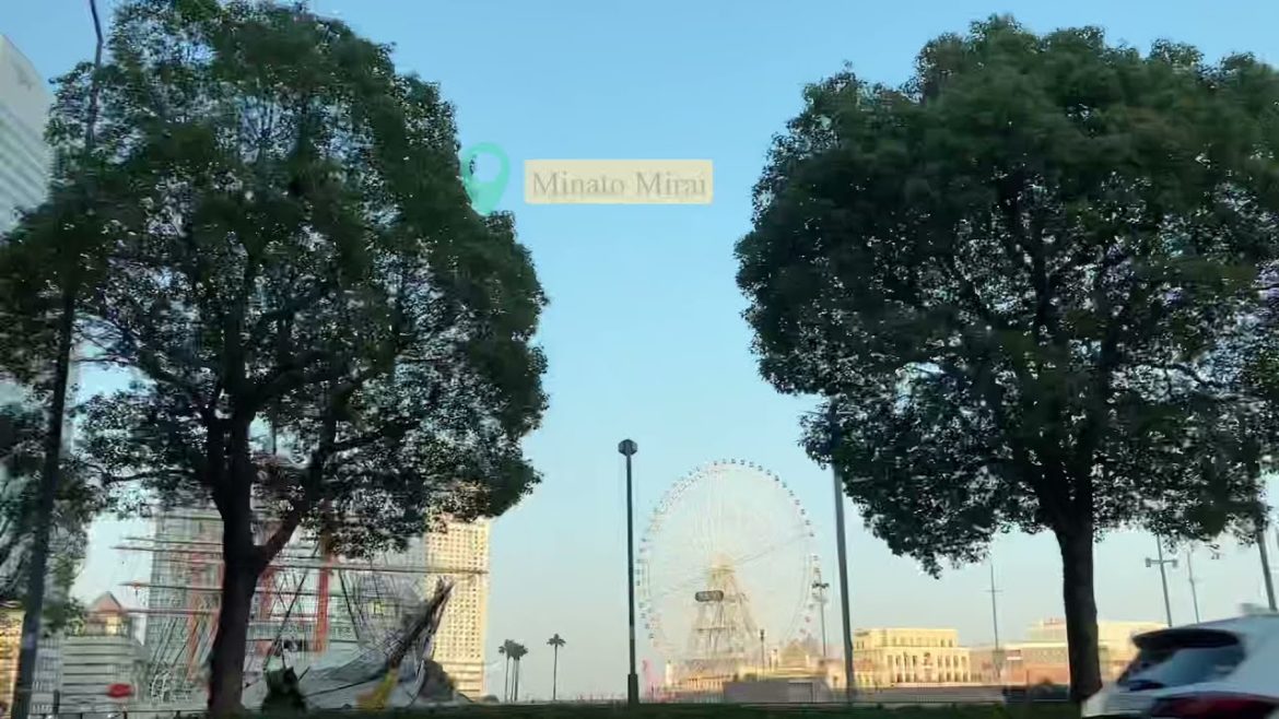 Late Afternoon Drive - A Glimpse of Minato Mirai Yokohama