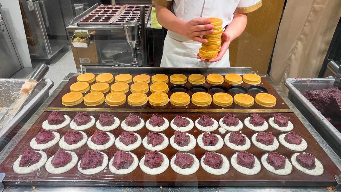 Perfect Skills, Japanese Cake Imagawayaki | Amazing Japanese Street Food