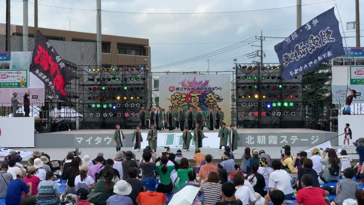 溝沼連合町内会『朝霞溝連』（彩夏祭 2022・本祭2日目・「かける」）