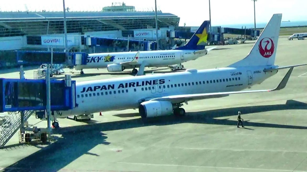 名古屋から北海道　空の旅      Air travel from Nagoya to Hokkaido