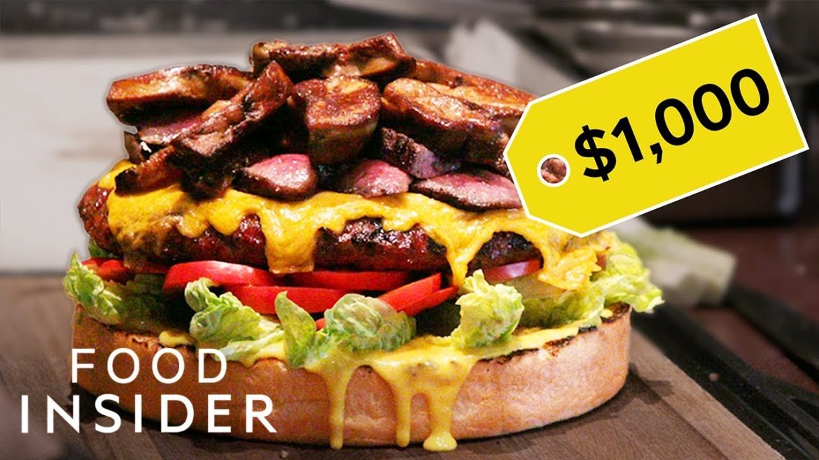 What Japan’s $1,000 Burger Tastes Like