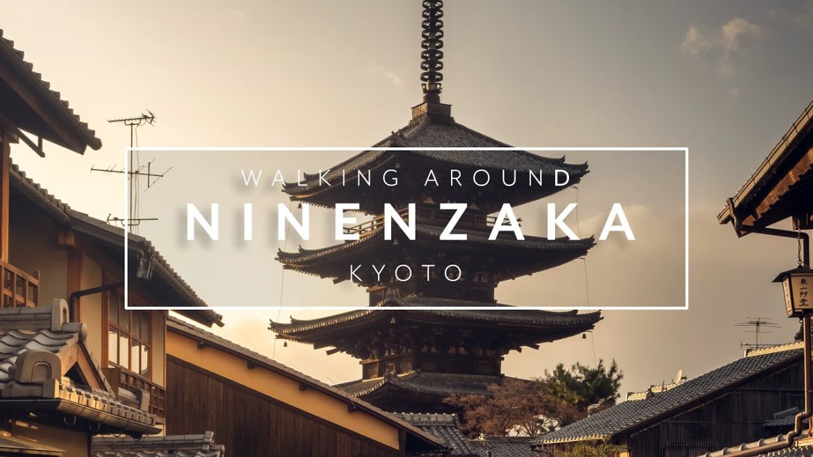 Japan Walk 4k | Morning walk from Ninenzaka to Kiyomizu Dera  (Kyoto)