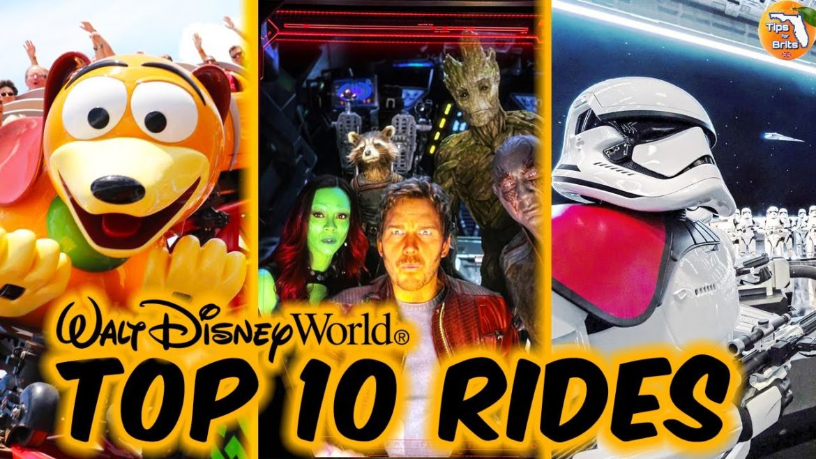 TOP 10 BEST DISNEY WORLD RIDES Walt Disney World 2022