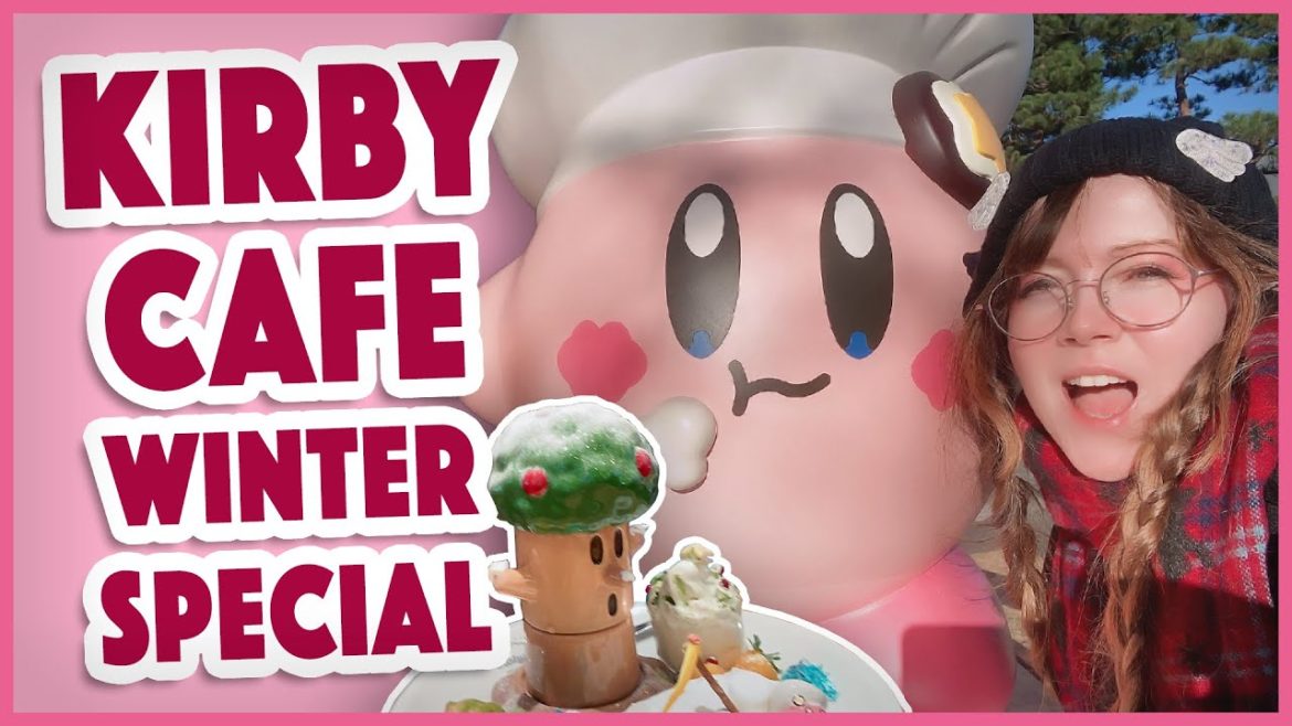 WINTER WONDERLAND at the KIRBY CAFE @ Skytree in Tokyo Japan