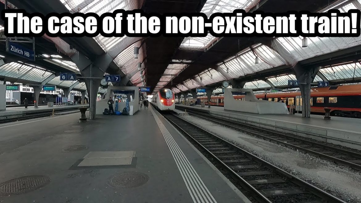 My train DIDN'T EXIST! Zürich to Bologna, an 8 hour odyssey!