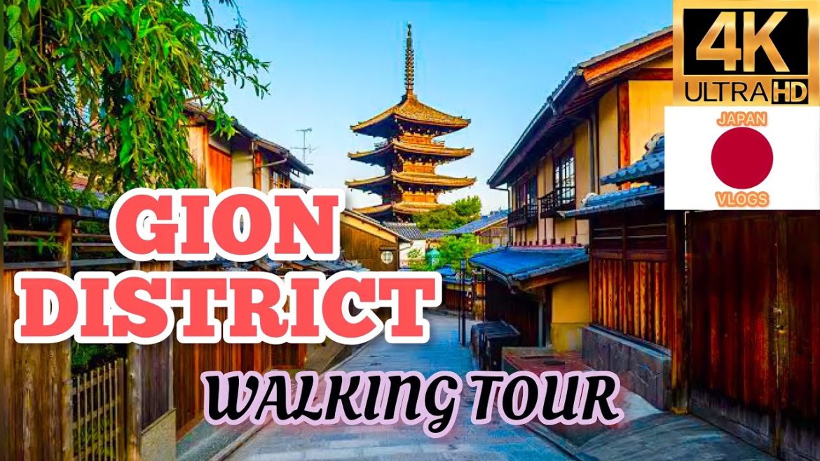 Walk tour Japan Gion District kyoto Japan 4k videos 2022