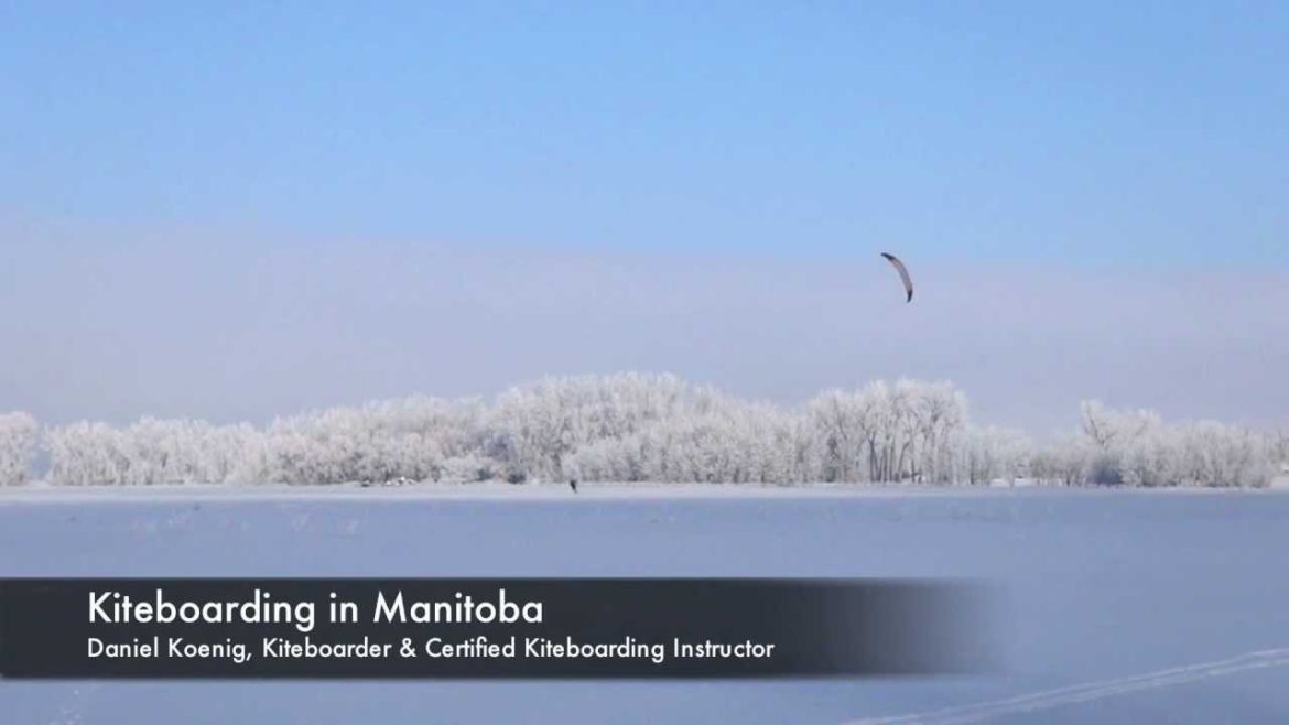 Kiteboarding in Manitoba