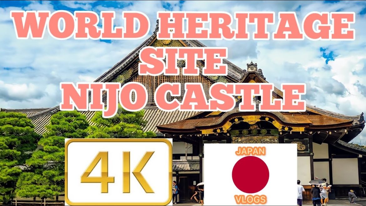 world heritage sites nijo castle kyoto japan walking tour 2022
