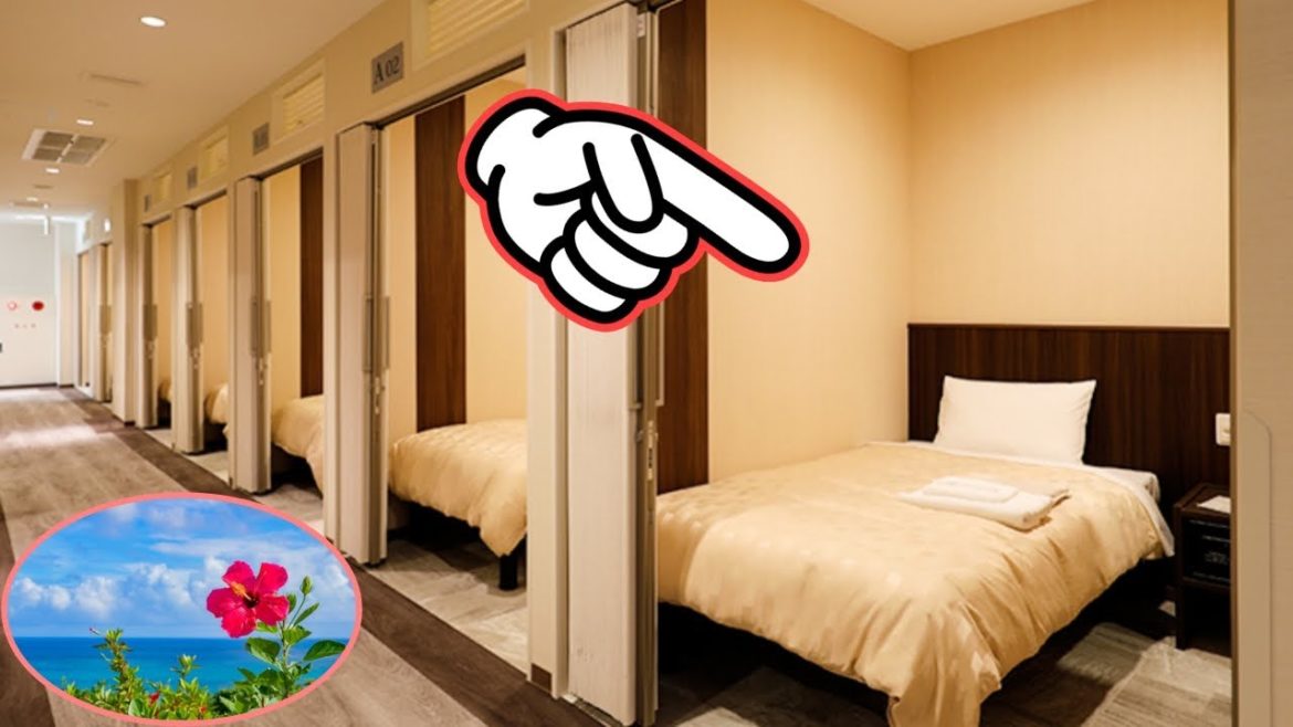 Private CAPSULE HOTEL Experience🛌🔑 in Japan🇯🇵 GRAND CABIN HOTEL カプセルホテル 沖縄 グランドキャビン那覇