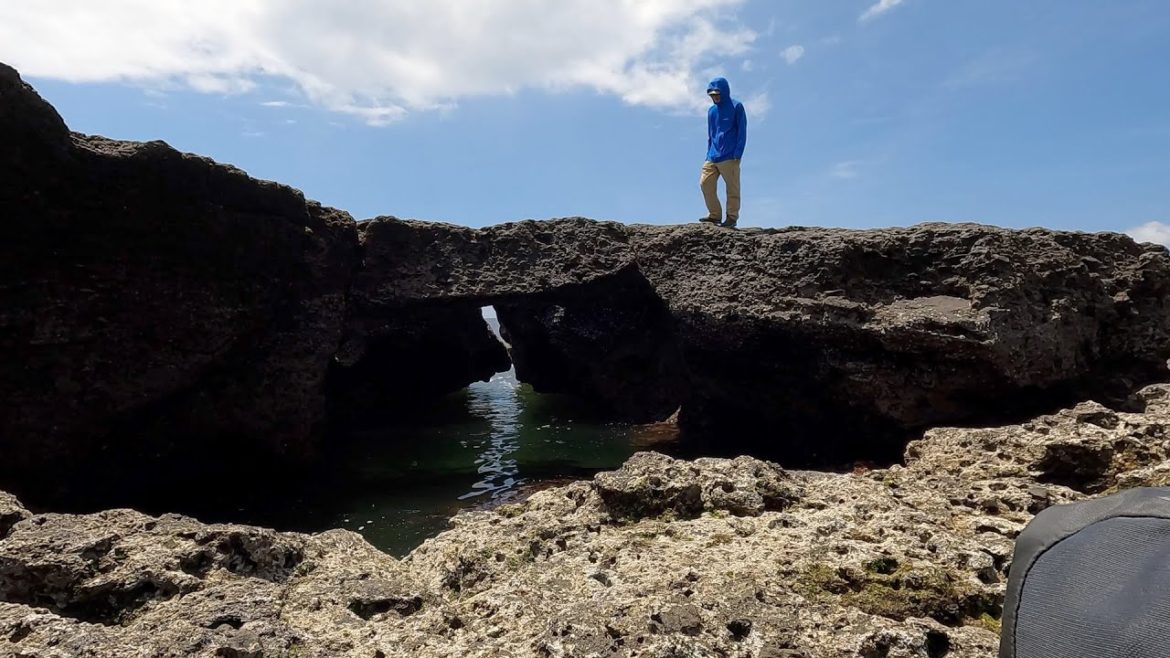 ①【続・枕崎の干潮浜めぐり】サイコロ岩と天然橋を見に行くぞ！2022/08/11