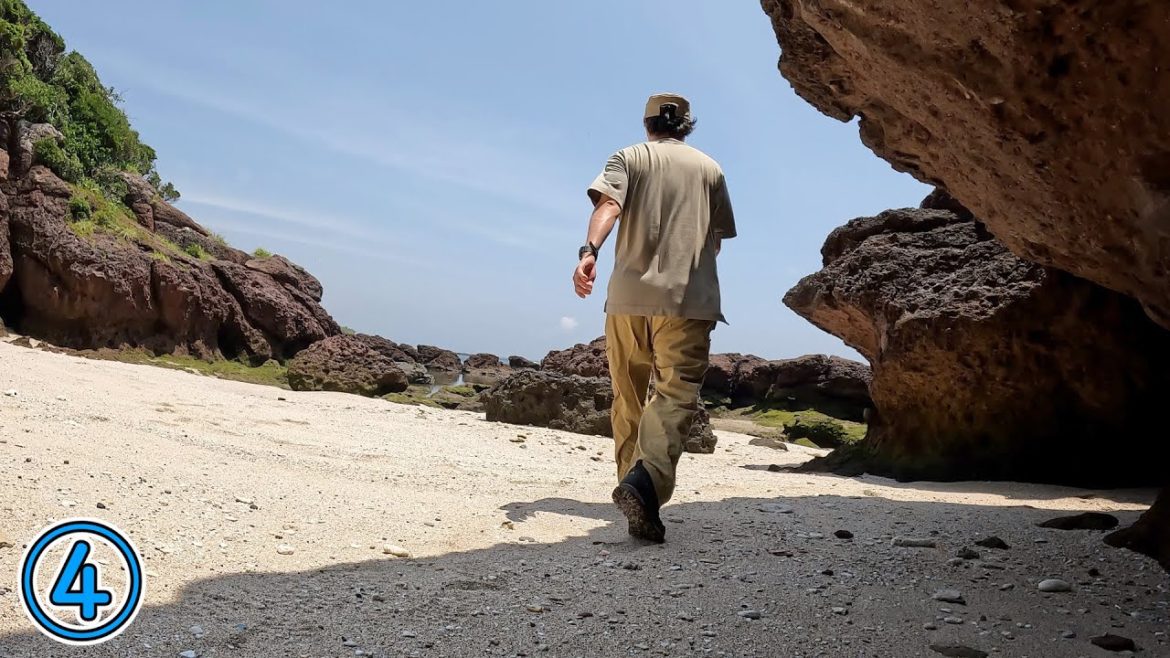 ④終【枕崎の干潮浜めぐり】勾玉浜編「虫だらけのトンネルを通るのかい?通らないのかい?」 2022/07/11 ④終【枕崎の干潮浜めぐり】勾玉浜編「虫だらけのトンネルを通るのかい?通らないのかい?」 2022/07/11