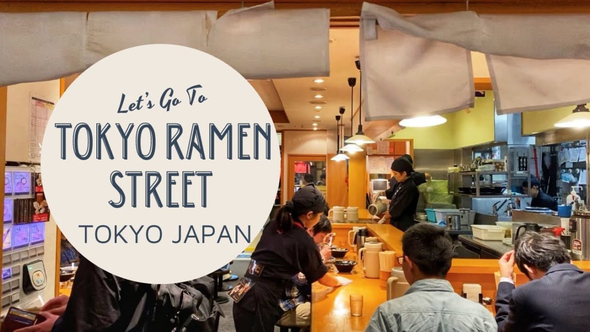 Let's Go To - Tokyo Ramen Street - The Best Ramen in Tokyo? - Travel Japan - Japan Vlog