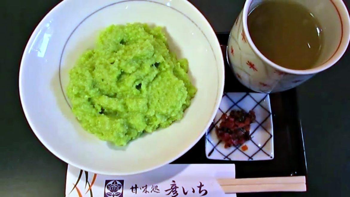 Zunda Sweets at Hikoichi - Sendai ᴴᴰ ● 仙台名物 彦いち ずんだ餅