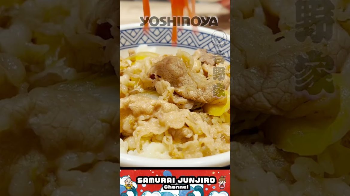 Recommended Yoshinoya Foods / Gyudon (Beef Bowl) Restaurant #Shorts Recommended Yoshinoya Foods / Gyudon (Beef Bowl) Restaurant #Shorts