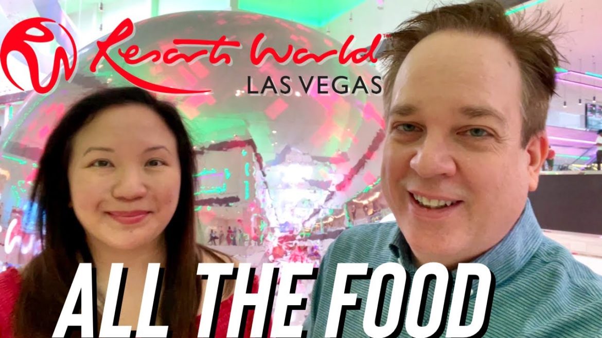 Resorts World Las Vegas FOOD COURT and RESTAURANTS Full Tour Resorts World Las Vegas FOOD COURT and RESTAURANTS Full Tour