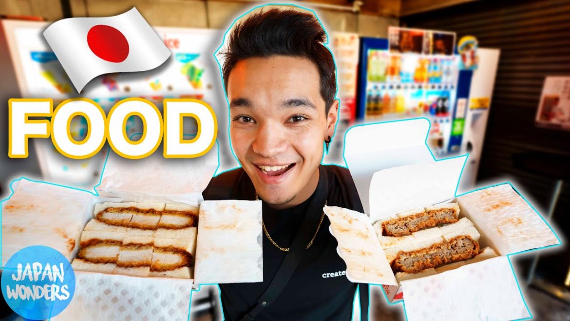 BEST FOOD VENDING MACHINE hidden in the city of AKIHABARA! Tokyo Japan