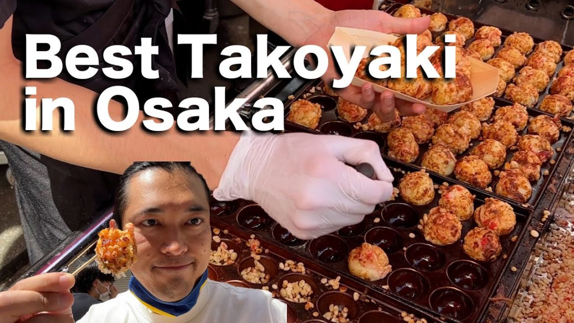 Best Takoyaki in Osaka! The harmony of the crispy fried texture and the soft dough drew a huge line! Best Takoyaki in Osaka! The harmony of the crispy fried texture and the soft dough drew a huge line!