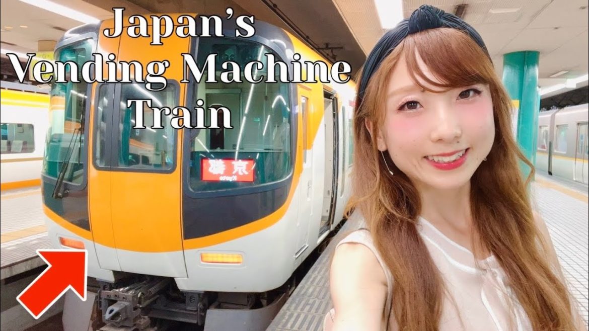 Riding on Japan's Vending Machine Train with Fully-Equipped Seats | Kintetsu 22000 Series ACE 【4K】