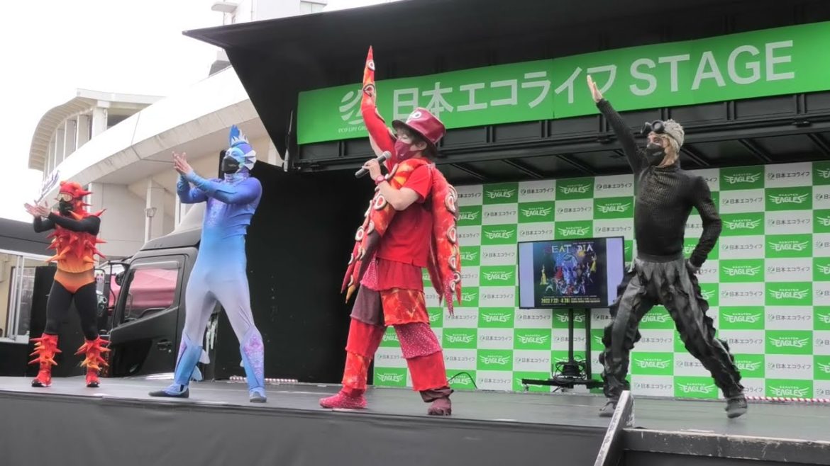 Sendai Umino-Mori Aquarium「SEATOPIA」short stage performance