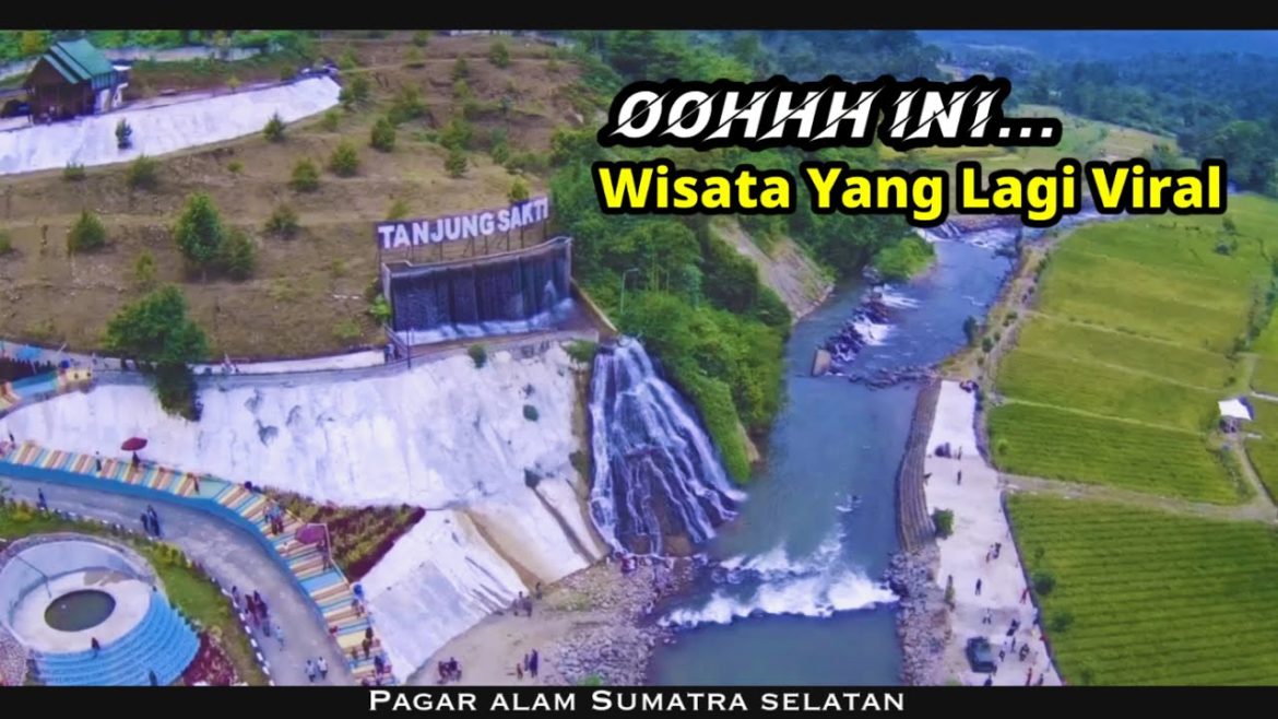 Wisata viral tanjung sakti pagar alam //