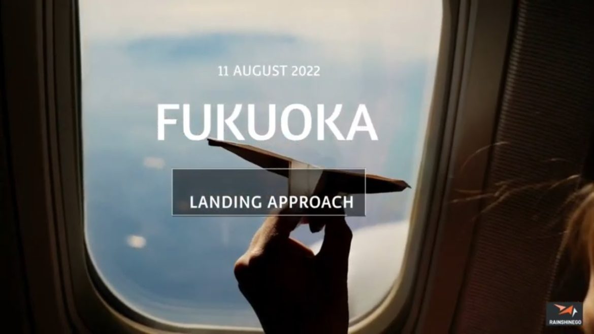 FUKUOKA LANDING APPROACH