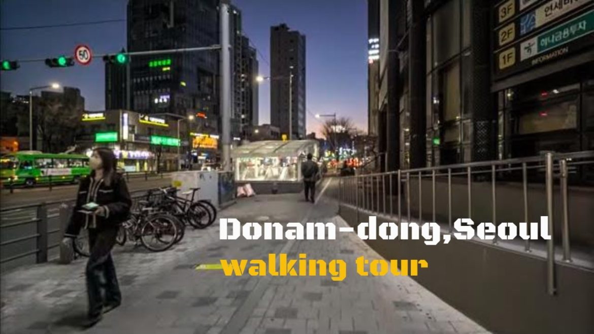 4k HDR. Shall we go on a walk tour in Donam-dong, Seongbuk-gu, Seoul, Korea? 4k HDR. Shall we go on a walk tour in Donam-dong, Seongbuk-gu, Seoul, Korea?