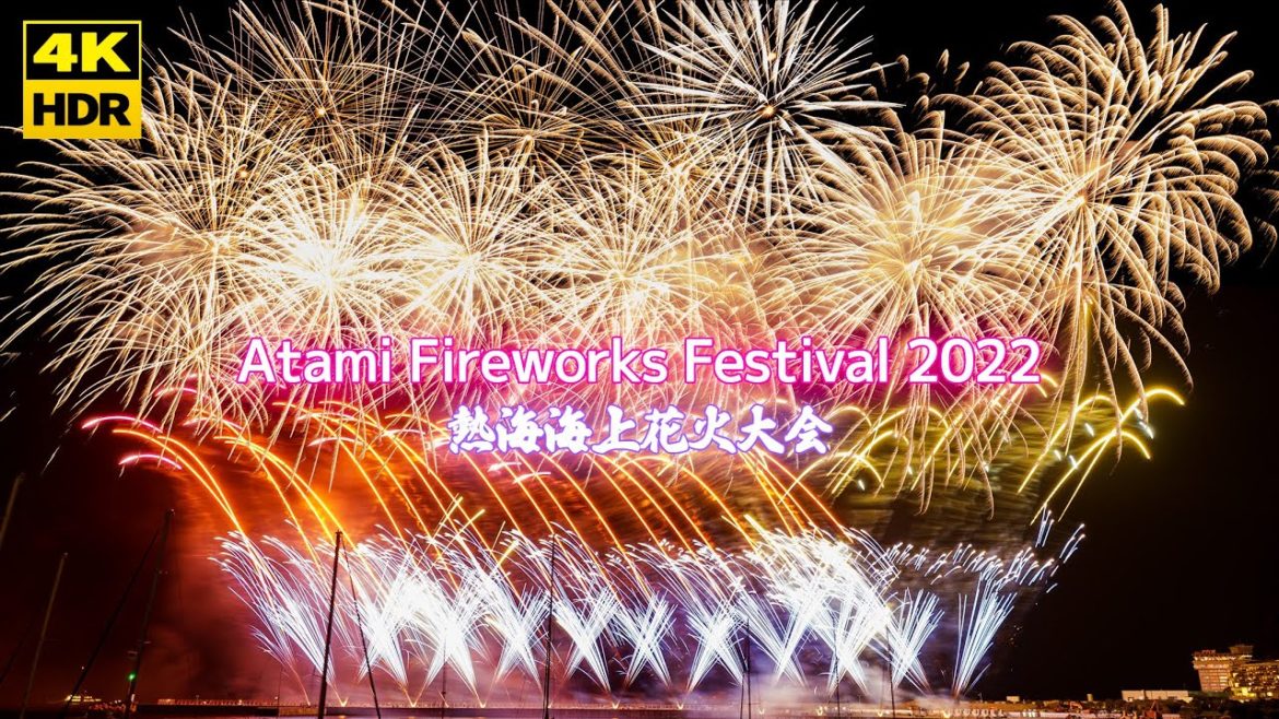 【4K HDR】熱海海上花火大会 2022