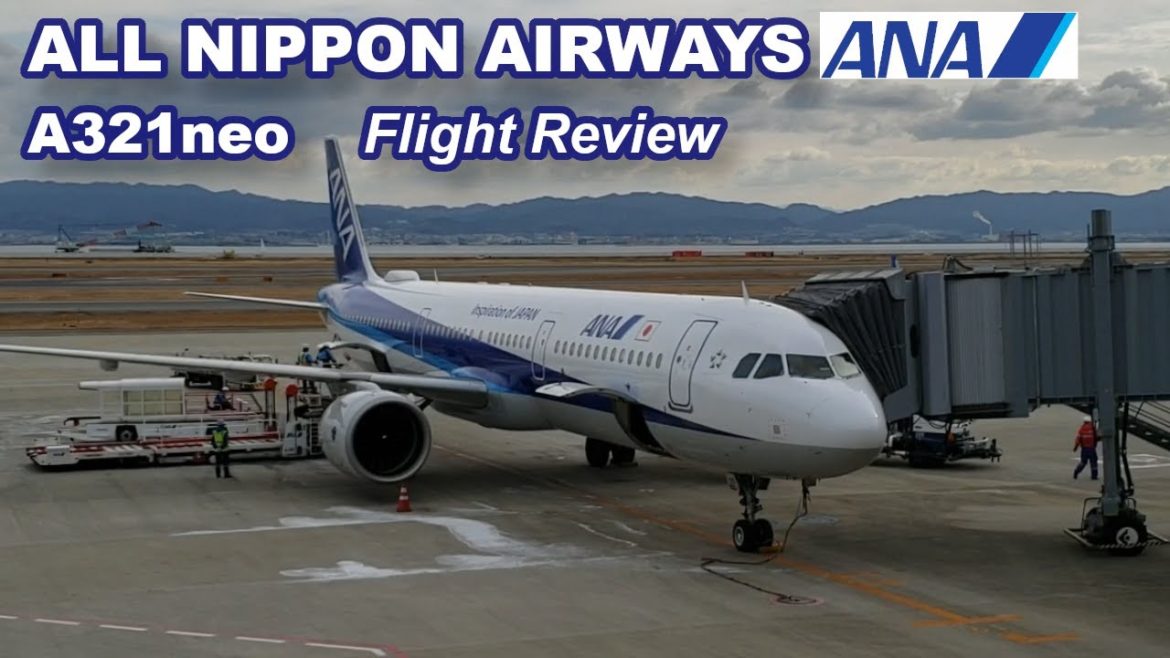 ANA Domestic Short Haul Flight Review! A321neo | KIX - HND | Economy Class