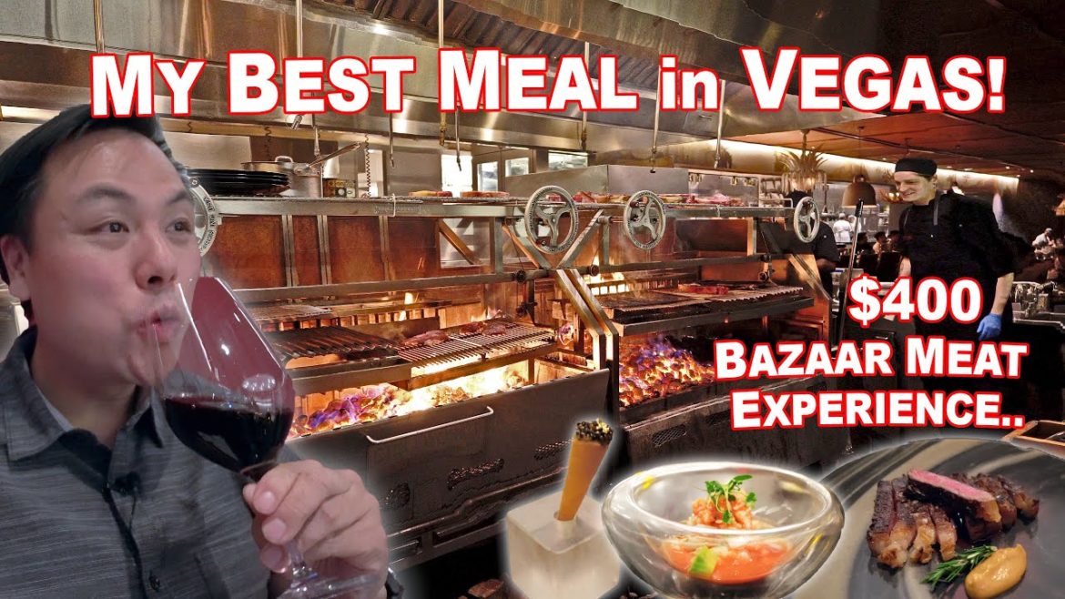 My Best Vegas Meal!  Bazaar Meat's $400 Experience My Best Vegas Meal!  Bazaar Meat's $400 Experience