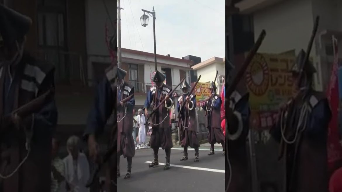 Samurai Gunfire on Tanegashima Island #shorts