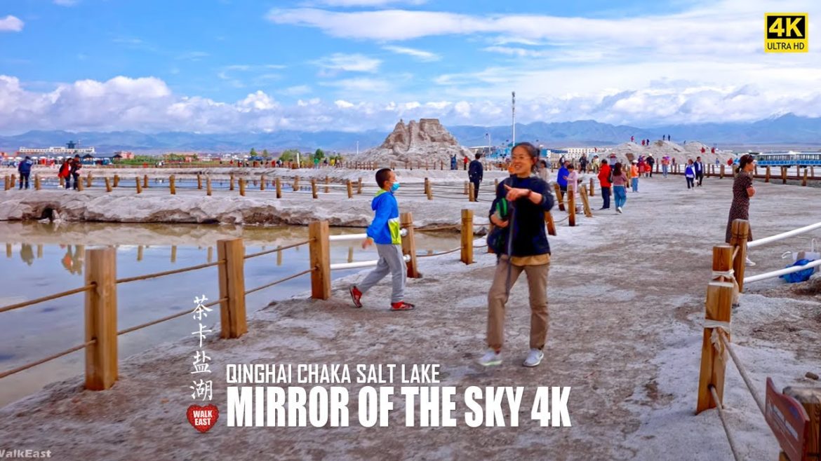 Explore The Incredible Chaka Salt Lake | Mirror Of The Sky | 4K HDR | Qinghai, China | 茶卡盐湖 | 青海
