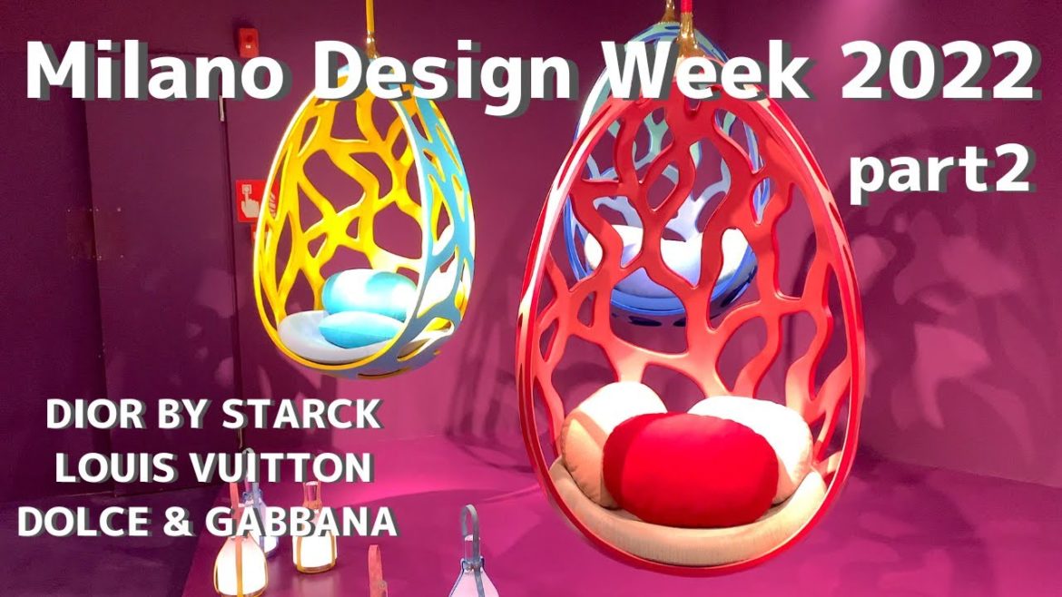Milano Design Week 2022 - DIOR, LOUIS VUITTON & DOLCE & GABBANA SHOP  - Fuori Salone walking around