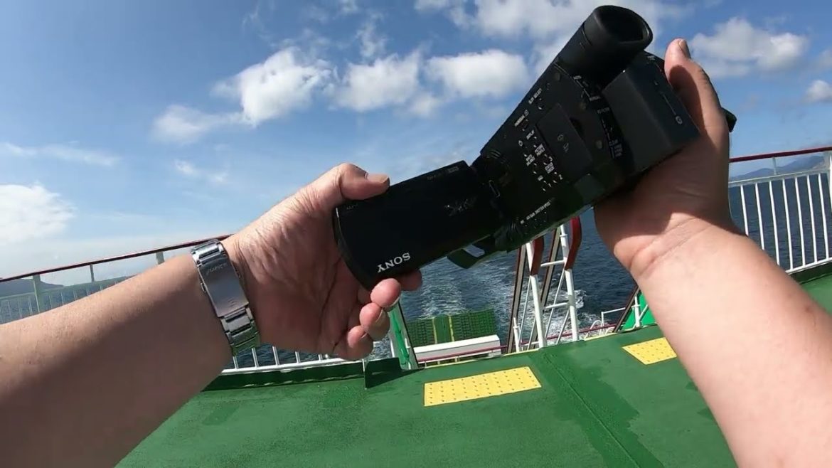 映画「フェリー甲板でタバコ」青函フェリー